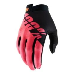 100% ITrack Black Fluo Red Motocross Gloves -Motorcycle Riding Equipment Store screenshot 2021 03 10 at 12.21.11 2