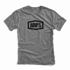 100% Essential T-Shirt - Gunmetal Heather