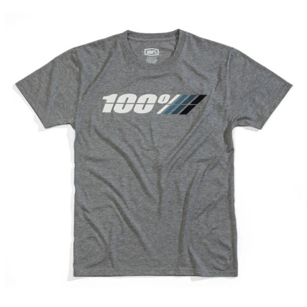 100% Motorrad Tech T-Shirt - Grey Heather 4 100% Motorrad Tech T-Shirt - Grey Heather - Image 2