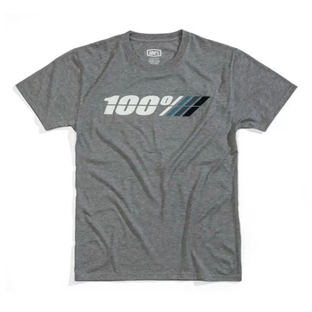 100% Motorrad Tech T-Shirt - Grey Heather 7 100% Motorrad Tech T-Shirt - Grey Heather - Image 5