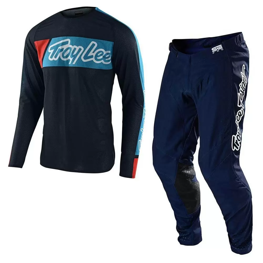 Troy Lee Designs SE Pro Air Vox Navy Motocross Kit Combo 3 Troy Lee Designs SE Pro Air Vox Navy Motocross Kit Combo