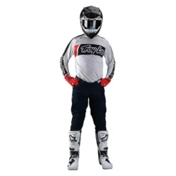 Troy Lee Designs SE Pro Air Vox White Motocross Kit Combo -Motorcycle Riding Equipment Store sepakcvw 04 jpg