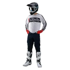 Troy Lee Designs SE Pro Air Vox White Motocross Kit Combo -Motorcycle Riding Equipment Store sepakcvw 05 jpg