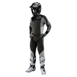 Troy Lee Designs SE Pro Quattro Grey Black Motocross Kit Combo 12 Troy Lee Designs SE Pro Quattro Grey Black Motocross Kit Combo -Motorcycle Riding Equipment Store sepkcqgb 05 jpg