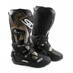 Sidi Atojo SRS Lead Grey Black Motocross Boots