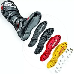 Sidi SMS Supermoto Soles -Motorcycle Riding Equipment Store sidi replacement soles md racing products 3 1 jpg