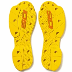 Sidi SMS Supermoto Soles -Motorcycle Riding Equipment Store sidi sms replacement supermoto soles yellow 2