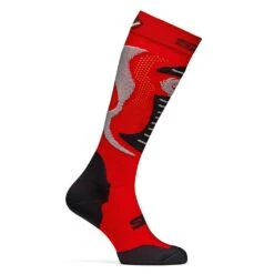Sidi Faenza Socks -Motorcycle Riding Equipment Store sidi socks faenza red black 1