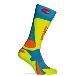 Sidi Tony Cairoli Socks -Motorcycle Riding Equipment Store sidi tony light blue yellow socks
