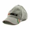 Sidi San Marino Peak Silver Casual Cap -Motorcycle Riding Equipment Store sidicap 01 jpg