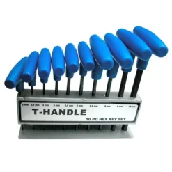 MDR T Handle Allen Keys - 10 Piece Set