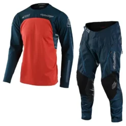 Troy Lee Designs Scout SE Systems Motocross Kit Combo - Marine Orange