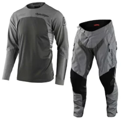 Troy Lee Designs Scout SE Systems Motocross Kit Combo - Grey