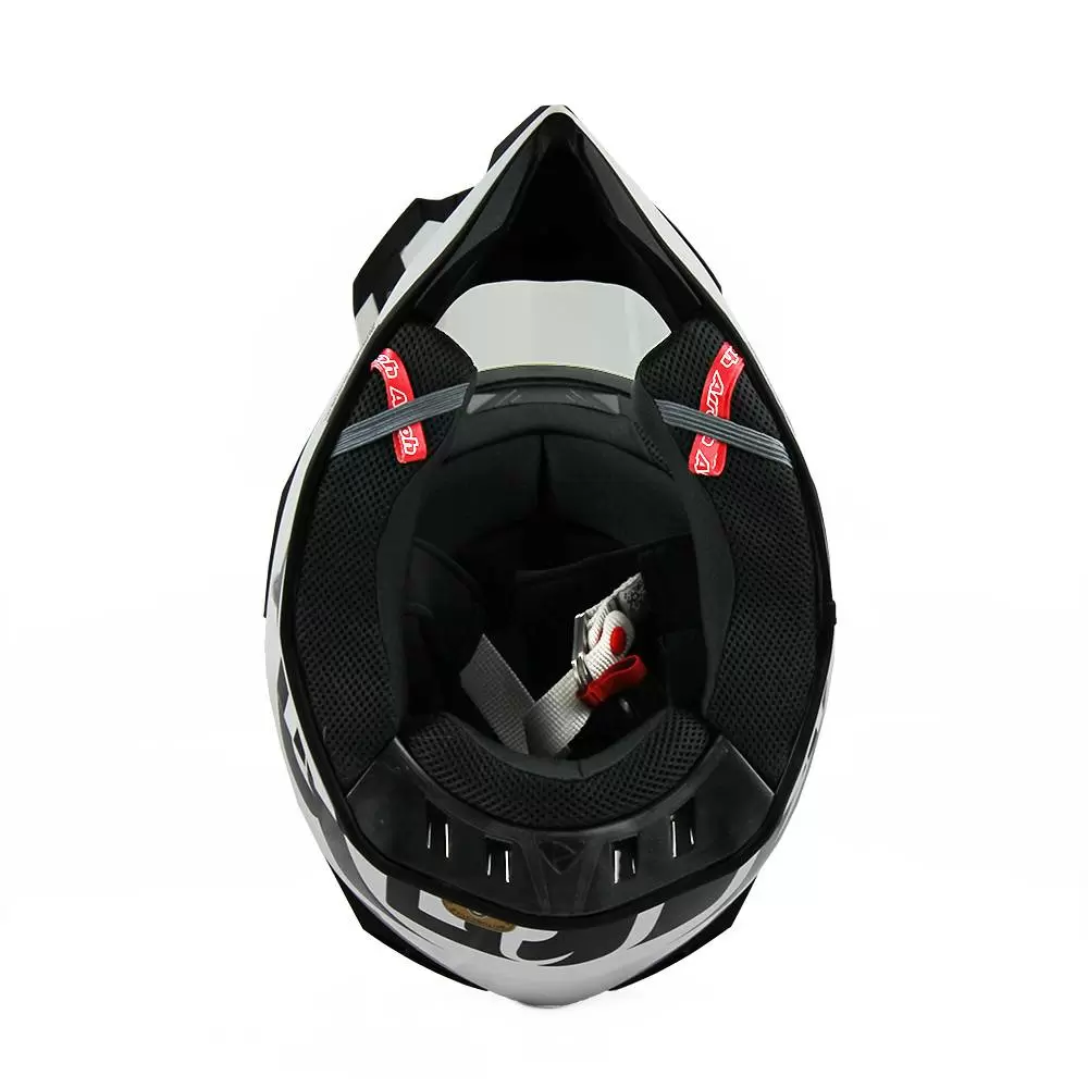 Airoh Terminator Open Vision - Gloss White 14 Airoh Terminator Open Vision - Gloss White - Image 12