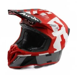 Airoh Twist 2.0 Frame Red Matt Helmet -Motorcycle Riding Equipment Store tw2f55 003 1 1