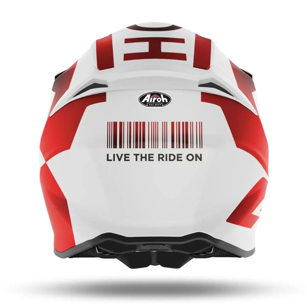 Airoh Twist 2.0 Lift Red Matt Helmet 11 Airoh Twist 2.0 Lift Red Matt Helmet - Image 9
