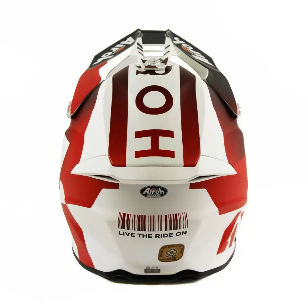Airoh Twist 2.0 Lift Red Matt Helmet 13 Airoh Twist 2.0 Lift Red Matt Helmet - Image 11