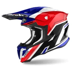 Airoh Twist 2.0 Shaken Blue Gloss Helmet -Motorcycle Riding Equipment Store tw2sh18 jpg