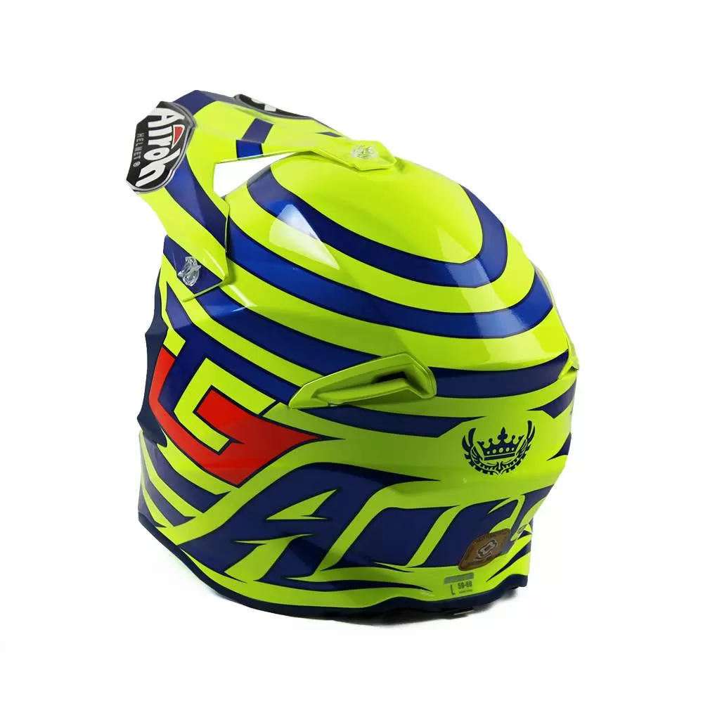 Airoh Twist - Cairoli Qatar Yellow 9 Airoh Twist - Cairoli Qatar Yellow - Image 7