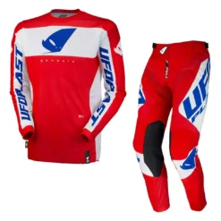 UFO Genesis Red Blue Jersey, Pant Combo Kit 12 UFO Genesis Red Blue Jersey, Pant Combo Kit -Motorcycle Riding Equipment Store ufo combokit mx23 genesis blue red jpg