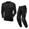 UFO Maiyun Black Jersey, Pant Combo Kit -Motorcycle Riding Equipment Store ufo combokit mx23 maiyun black jpg