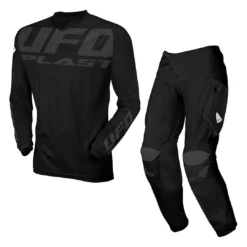 UFO Maiyun Black Jersey, Pant Combo Kit