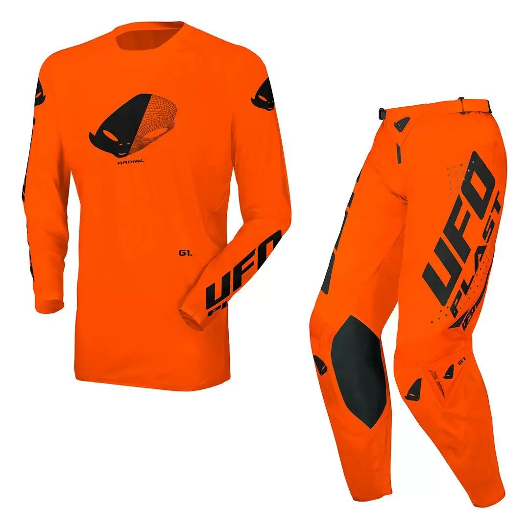 UFO MX23 Radial Motocross Kit Combo Neon Orange 8 UFO MX23 Radial Motocross Kit Combo Neon Orange - Image 6