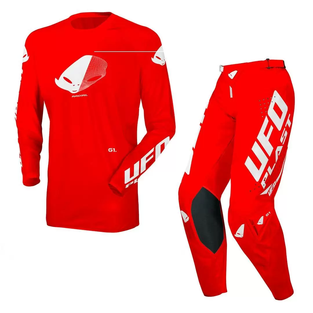 UFO MX23 Radial Motocross Kit Combo Red 7 UFO MX23 Radial Motocross Kit Combo Red - Image 5