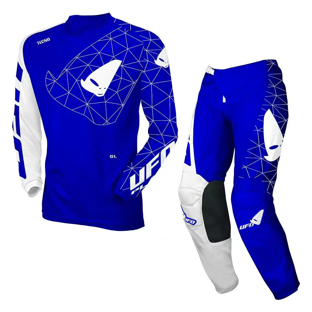 UFO Tecno Blue MX23 Jersey, Pant Motocross Kit Combo 5 UFO Tecno Blue MX23 Jersey, Pant Motocross Kit Combo - Image 3