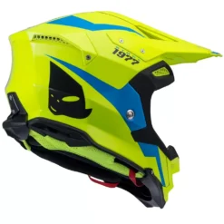 UFO Diamond Neon Yellow Motocross Helmet 10 UFO Diamond Neon Yellow Motocross Helmet -Motorcycle Riding Equipment Store ufo neon yellow diamond mx enduro helmet back 4 jpg
