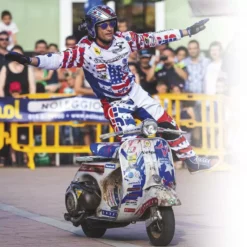 UFO Vintage White Motocross Kit Combo -Motorcycle Riding Equipment Store ufo vintage collection in action 3 jpg