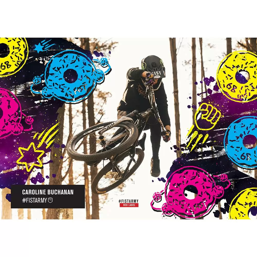 FIST Caroline Buchanan 3 Motocross Gloves - Sprinkles 11 FIST Caroline Buchanan 3 Motocross Gloves - Sprinkles - Image 9