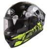 Airoh Valor Akuna Yellow Full Face Helmet 1 Airoh Valor Akuna Yellow Full Face Helmet -Motorcycle Riding Equipment Store vaa31 01 1