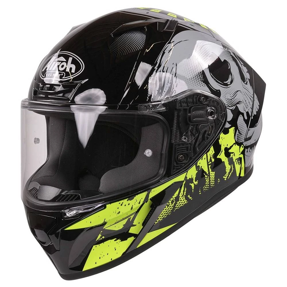 Airoh Valor Akuna Yellow Full Face Helmet 6 Airoh Valor Akuna Yellow Full Face Helmet - Image 4