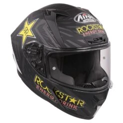 Airoh Valor Rockstar Full Face Helmet -Motorcycle Riding Equipment Store vark35 02 4