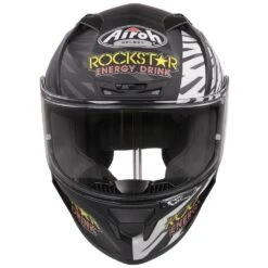 Airoh Valor Rockstar Full Face Helmet -Motorcycle Riding Equipment Store vark35 03 4