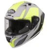 Airoh Valor Wings Fluo Yellow Full Face Helmet 2 Airoh Valor Wings Fluo Yellow Full Face Helmet -Motorcycle Riding Equipment Store vaw31 01 1