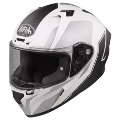 Airoh Valor Wings White Full Face Helmet -Motorcycle Riding Equipment Store vaw38 01 jpg