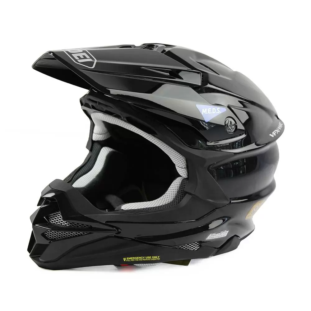Shoei VFX-WR Black Gloss Off-Road Helmet 8 Shoei VFX-WR Black Gloss Off-Road Helmet - Image 6