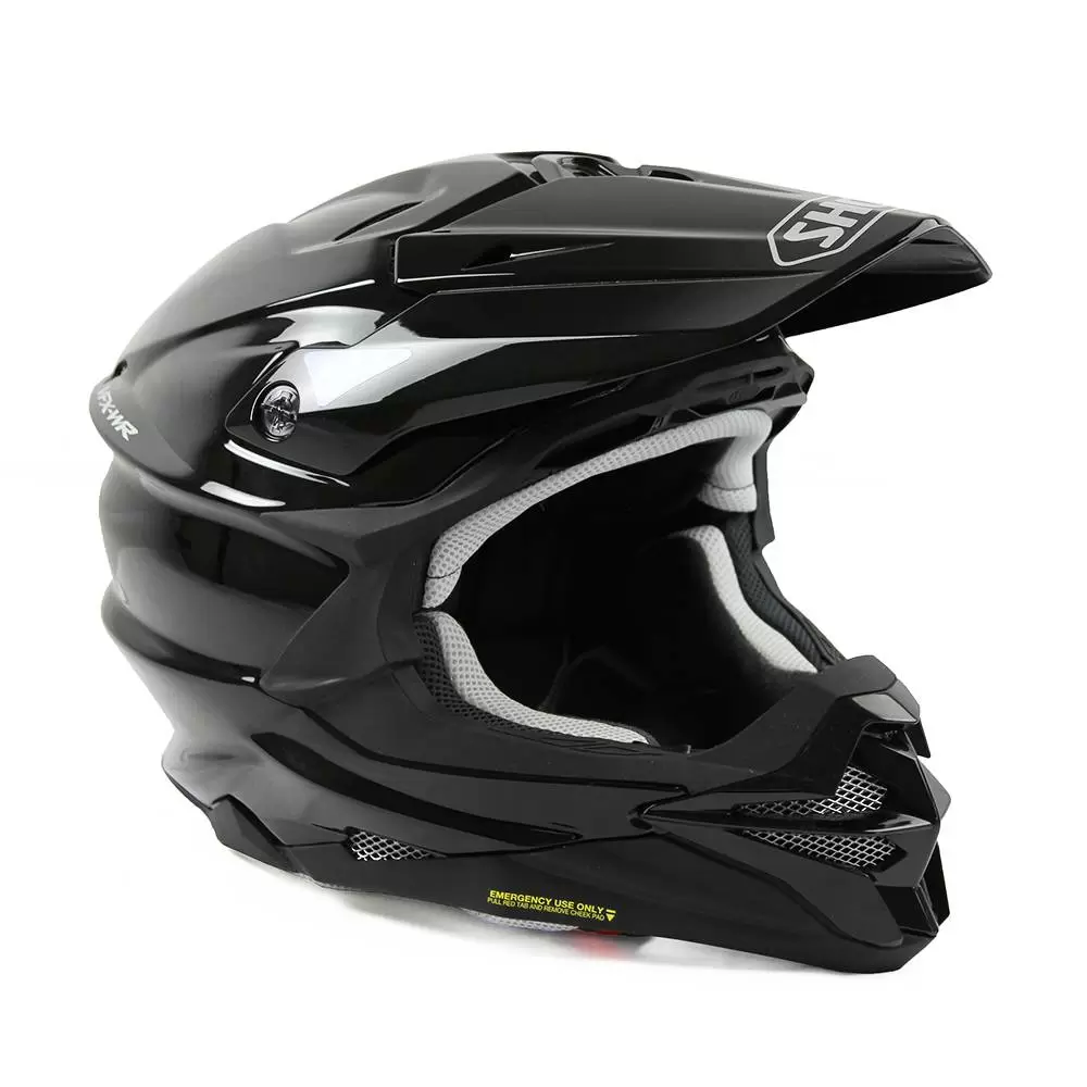 Shoei VFX-WR Black Gloss Off-Road Helmet 9 Shoei VFX-WR Black Gloss Off-Road Helmet - Image 7