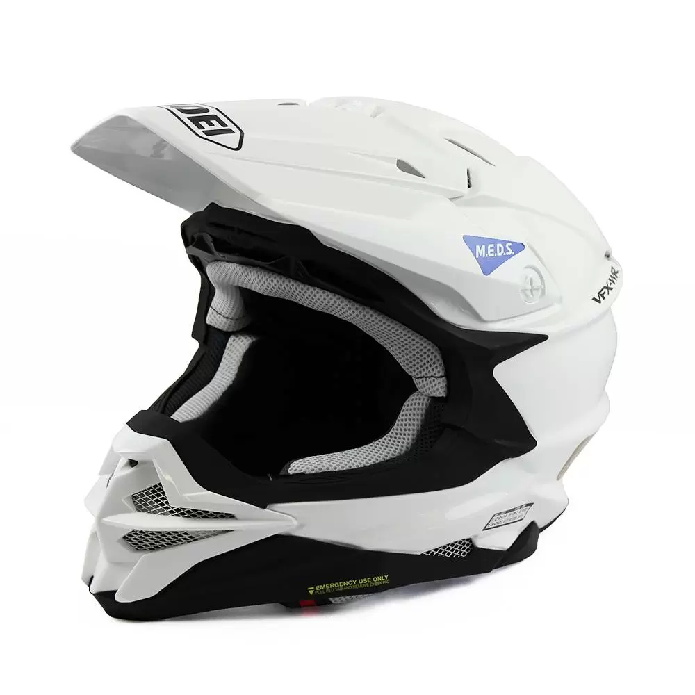 Shoei VFX-WR White Gloss Off-Road Helmet 12 Shoei VFX-WR White Gloss Off-Road Helmet - Image 10