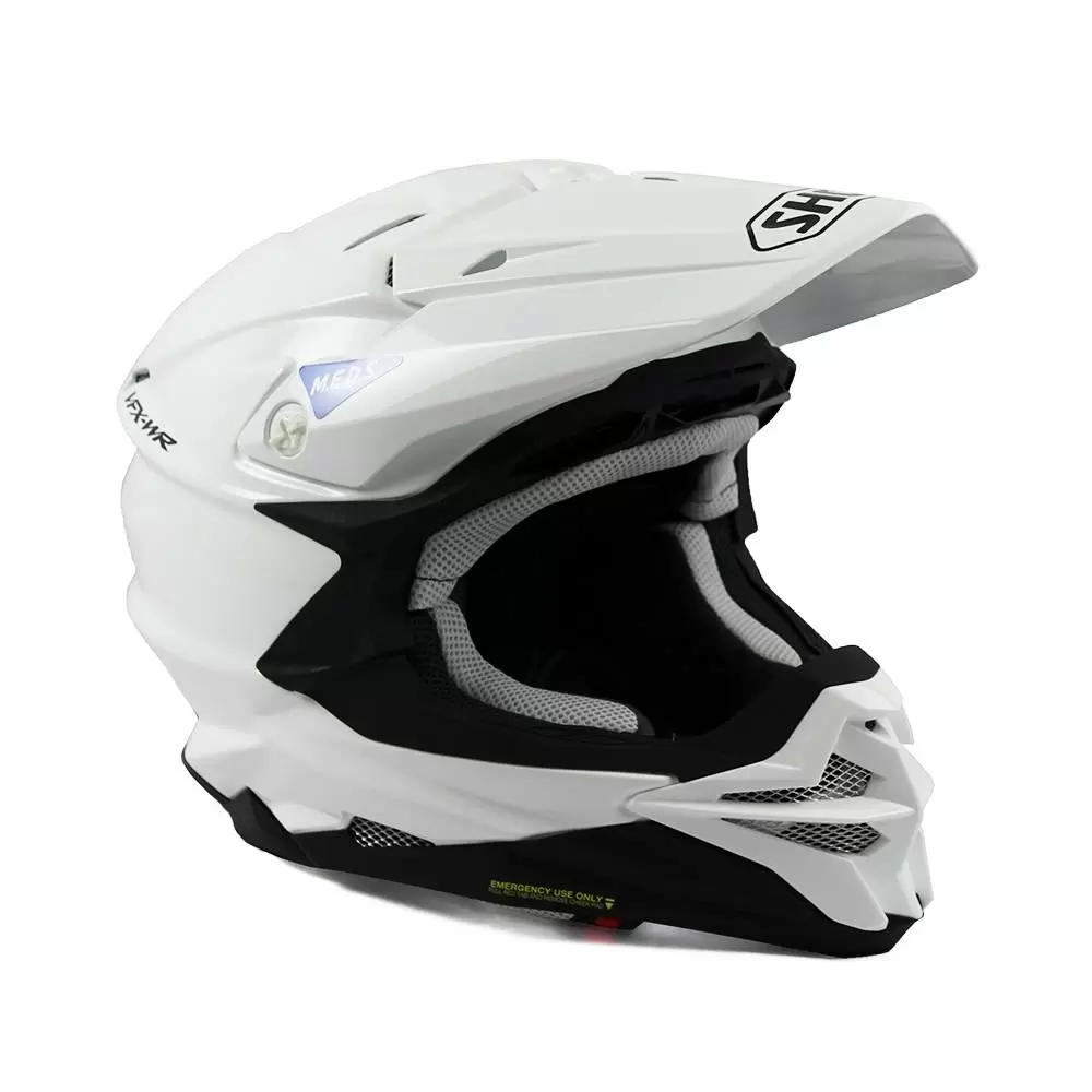 Shoei VFX-WR White Gloss Off-Road Helmet 13 Shoei VFX-WR White Gloss Off-Road Helmet - Image 11