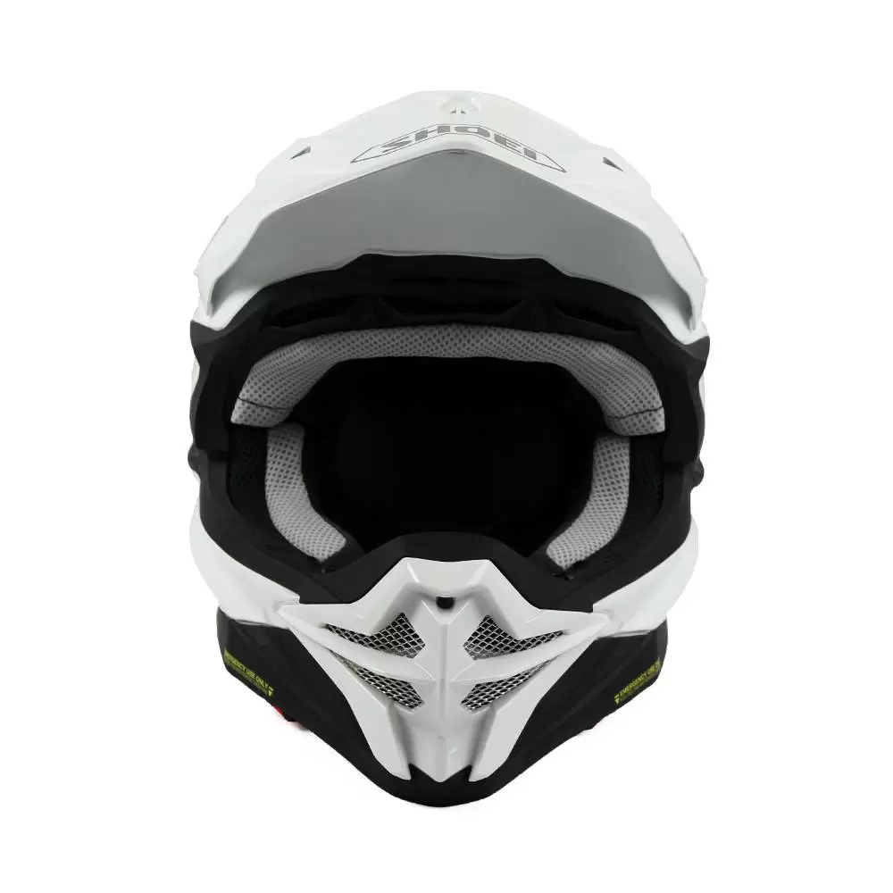 Shoei VFX-WR White Gloss Off-Road Helmet 14 Shoei VFX-WR White Gloss Off-Road Helmet - Image 12