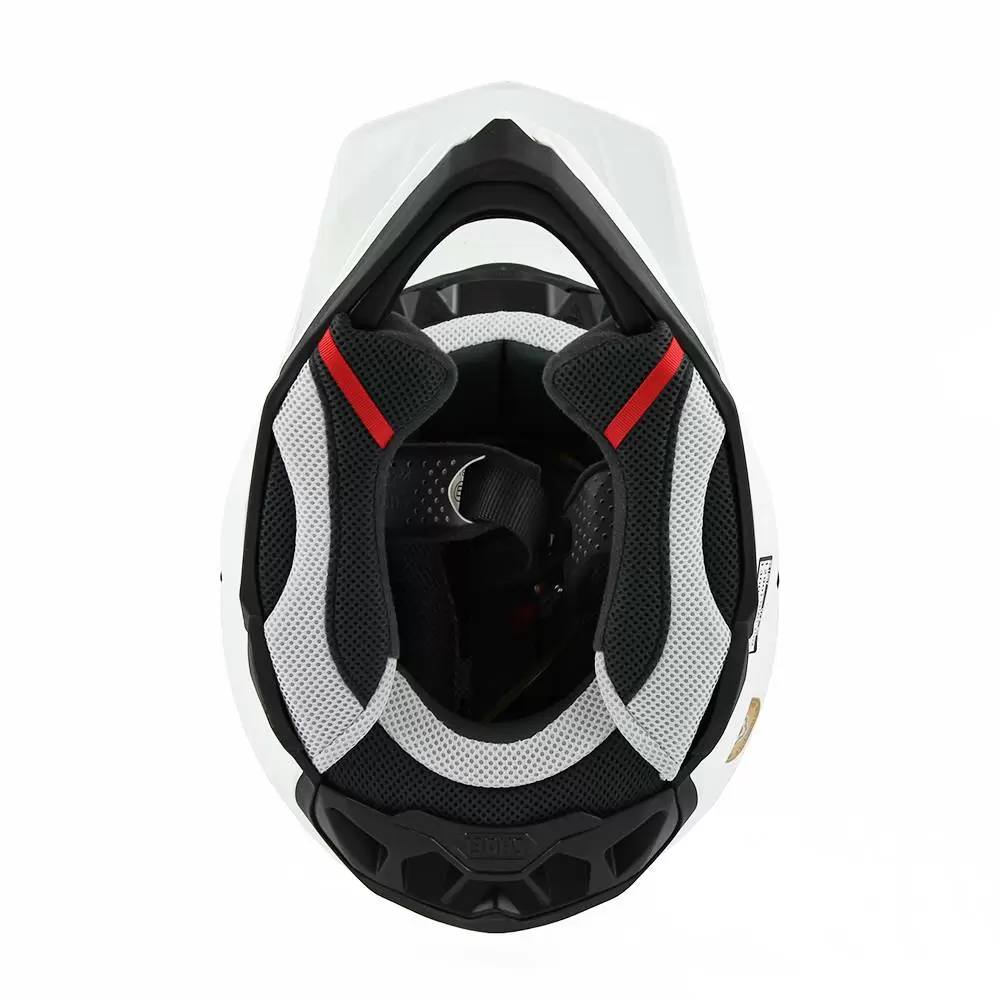 Shoei VFX-WR White Gloss Off-Road Helmet 18 Shoei VFX-WR White Gloss Off-Road Helmet - Image 16