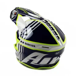 Airoh Wraap - Broken Blue Gloss -Motorcycle Riding Equipment Store wrbr18 07 3 jpg