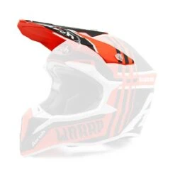 Airoh Wraap Broken Helmet Spare Peak 15 Airoh Wraap Broken Helmet Spare Peak -Motorcycle Riding Equipment Store wrbr32f 1