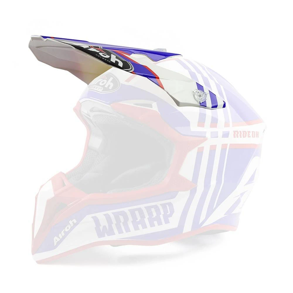 Airoh Wraap Broken Helmet Spare Peak 5 Airoh Wraap Broken Helmet Spare Peak - Image 3