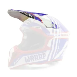 Airoh Wraap Broken Helmet Spare Peak 21 Airoh Wraap Broken Helmet Spare Peak -Motorcycle Riding Equipment Store wrbr38f jpg