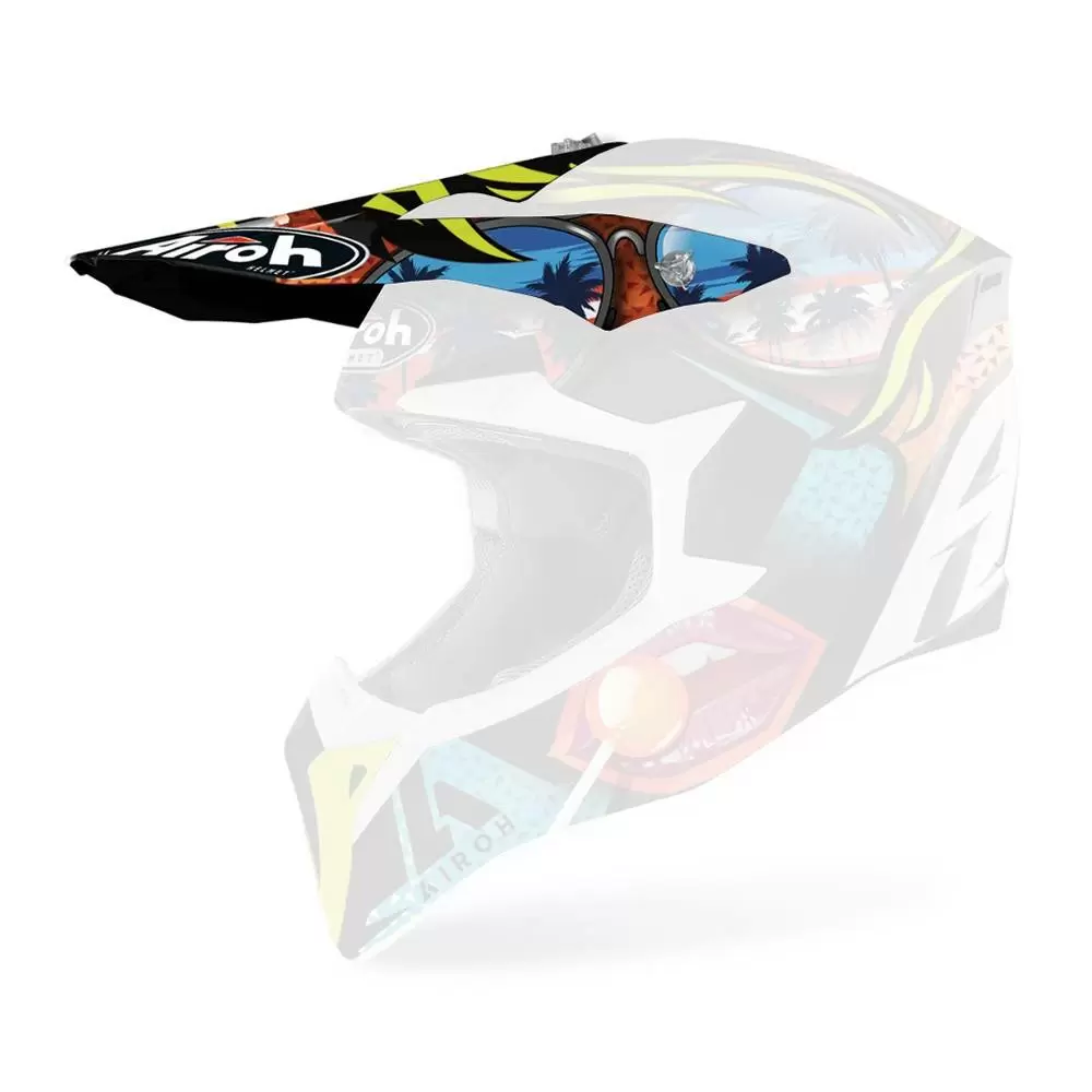 Airoh Wraap Lollipop Gloss Replacement Peak 3 Airoh Wraap Lollipop Gloss Replacement Peak