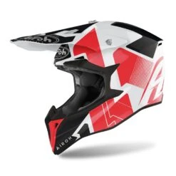 Airoh Wraap - Raze Red Gloss -Motorcycle Riding Equipment Store wrra55 01 1 1 1 1